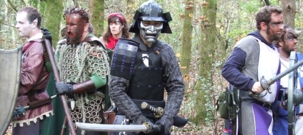 larping in action!